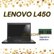 LENOVO L450  i5-5th Gen  8GB RAM   120GB SSD