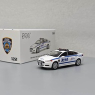 596 1: 64 Ford Mondeo NYPD NYPD City Police Station Vehicle Traffic Department 596-122 Alloy Car Mod