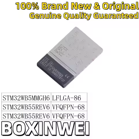 (5piece) 100% Brand New Original STM32WB5MMGH6 STM32WB55REV6 STM32WB55REV6