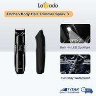 Enchen Spark 3 Body Hair Trimmer Epilator For Men Women Waterproof Electric Body Hair Shaver