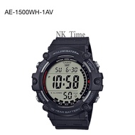 Casio Watch AE-1500WH-1AV Men Youth Digital Sports Big Case AE-1500WH-1A AE-1500WH-1 AE-1500WH AE150