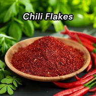 1KG ( WHOLESALE PRICE INBOX US ) Cili Flakes Kasar Berkualiti Tinggi – Sesuai Sambal, Spaghetti, Piz