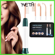 YVETA Vortex Comb Bundle, Easy to Use Nourishes Hair Roots Vortex Hair Growth Wand,  4 Settings High