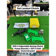 READYSTOCK🇲🇾 Set Lembut Clutch Isuzu Dmax 4x4 (SPK🇹🇭Adjustable Racing Pump Clutch BAWAH, & SST🇹🇭Soft