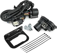 Trailer Rear Bumper Tow Connector Wiring Harness Hitch Wire Kit Without Parking Aid Compatible with 