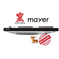 MAYER MMSI903OT 90 CM SEMI-INTEGRATED HOOD WITH OIL TRAY