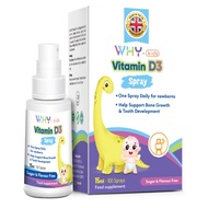 Vitamin D3 Spray / K2D3  Whykids dạng xịt 15ML chính hãng Anh Quốc