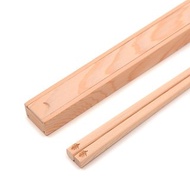 台灣檜木箸盒組-木板組裝款|讓你擁有專屬木製餐具搭配收納木盒