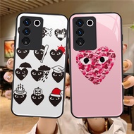 Z-8 CDG Case Casing for VIVO T3 V27E Y200E V23E Y100 Y200 V29 V29E V23 V27 Pro 5G HD Glass