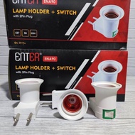 ATN FITTING PLUG ON OFF SWITCH E27 A-SY-31 LAMP FITTING