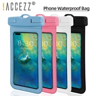 ACCEZZ 7.2 "Waterproof Bag IPX8 Underwater Swimming Pouch Waterproof Phone Case Universal for Vivo R