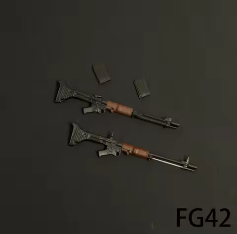 1/12 Soldier FG42 Gun Model for 6'' figma HASUKI