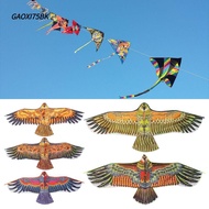 GAOXI75BK Flat Eagle Kite, Multi Style with 30 Meter Kite Line Bird Kites, Fashion Gift 1.1m Flying 