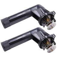 2X Cooling Thermostat Thermostat Assembly 11531247125 For BMW 3-ER E36 316 318 5-ER E34 518 Z3 E36 1