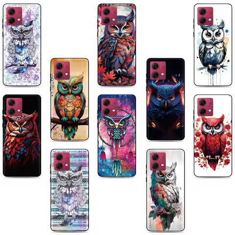 Owl Animal Phone Case For Nokia G42 C32 C22 C20 C10 C12 C02 G22 G21 G20 G10 C1 6.1 G11 C01 C21 Plus