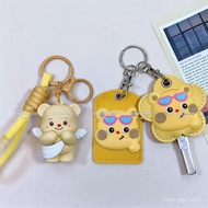 Butter Bear Card Holder Rectangular nfc Elevator Card Protector Cover Door Card Holder Keychain Inte