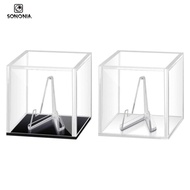 [SONONIA] Guitar Pick Display Box, Guitar Pick Box with Stand, 1.97 X 1.97 X 1.97 Inches, Collectibl
