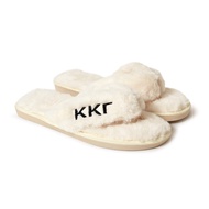 Kappa Kappa Gamma Fuzzy Slippers Women