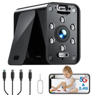 Hidden Camera, 4K Hidden Camera Charger Nanny Camera with 160°Wide View-Angle, Wireless Mini Camera 