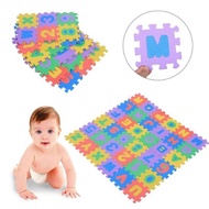 36 Pcs Alphabet Numbers EVA Floor Mat Baby Room ABC