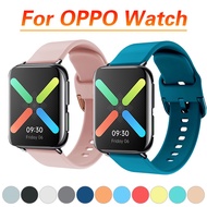 41mm 46mm Watch band for OPPO Watch Soft Silicone Sport Bracelet for OPPO Watch Band 46mm TPU Strap 