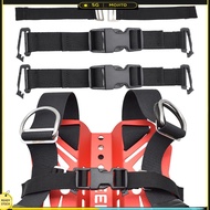 Backmount Fixed Strap Backpack Chest Strap Quick Release Scuba Diving Webbing Wear Resistant BCD Sid