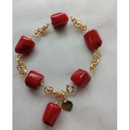 CORALES BRACELET 10K GOLD