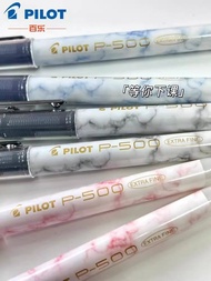 Pilot Japan Baile Pen p500 Gel Pen Gold Label Series BL-P50 Exam Black Water Brush Question Pen 05mm