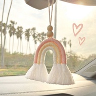 Macrame Rearview Mirrow Decoration Gift Ideas