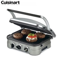 Cuisinart GR-4NKR Electric Grill Meat Griddler Removable Plates Integrated