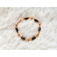 Asli Dari Sabah Rantai Tangan Suasa Mutiara Jed - Original Pearl Jade Bracelet from Sabah