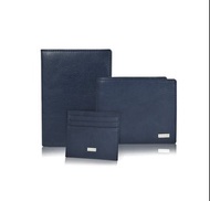 免稅商品出清【優惠商品】CROSS 湛藍風采皮件紳士禮盒組-《三件式皮夾、卡夾、護照夾》