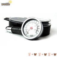 WATTLE Tire Pressure Gauge, High Precision Metal Manometer, Measuring Instruments Mini Dial Tyre Meter
