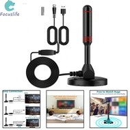 Portable HD TV Antenna Digital 30DBI Indoor Outdoor with DVB T2 For Quick Signal