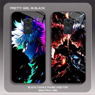 HW-14 Gojo Gaara Glass Casing for Xiaomi Redmi Note poco X3 9S M2 9 NFC Pro