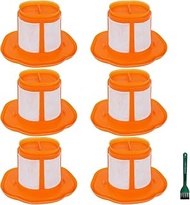EZ SPARES 6 Pack Filters HHVKF10 Compatible with Black and Decker Handheld Vacuum Washable Fit for M