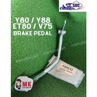 (SDC) BRAKE PEDAL Lever Yamaha Y80 / Y88 / ET80 / V75 Besi Pemijak Brek