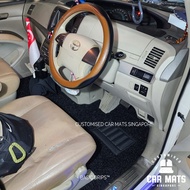 Toyota Estima (XR50) (8 Seater) (2006-2018) Basic Drips™ Car Mats / Carpet / Floor Mat / Carmat / Co