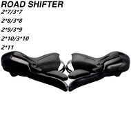 Road Bike STI Shifter Set Double 2x7 3x7 Speed 7s 14s 21s 7 Speed Brake Levers Compatible for Shiman