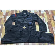 Baju PDL Hitam Brimob Polri Setelan Jatah Pembagian TACTICAL Limited