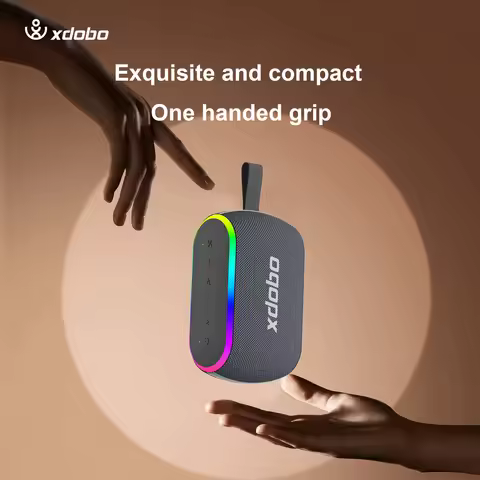 XDOBO X8MINI II 30W Bluetooth Speaker Portable Subwoofer TWS Wireless Speaker BT TF Play Mini Bass F