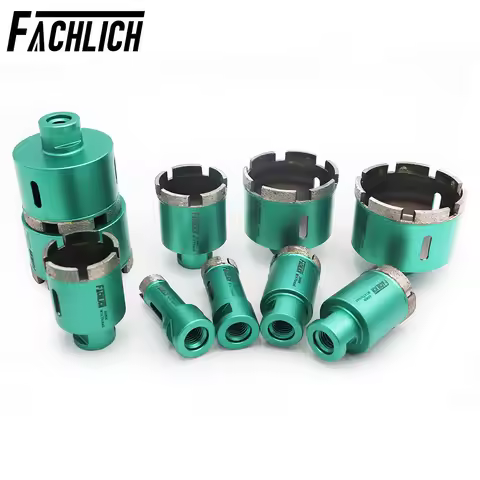 FACHICH 1pc M14 Dia20/25/35/40/45/50/68/75mm Welded Drill Core Bits Wet Drilling Marble Tile Ceramic