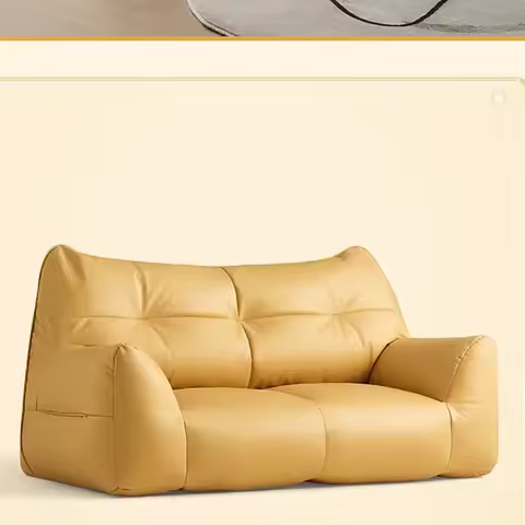 For Lazy Bean Bag Sofa Living Room Puffs Bedroom Togo Sofa Person Recliner Floor Comfortable Single 