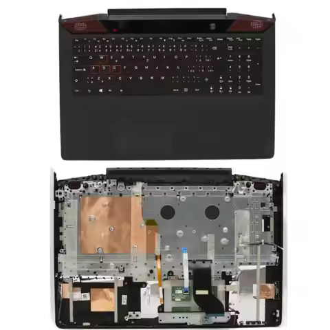 New Laptop Parts Top Case for Lenovo ideapad Y700-15ISK Laptop Upper Case L 80NV W/KB CZ-SK 5CB0K973