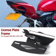 New Motorcycle CNC Tail Tidy Brake Taillight LED Turn Signals License Plate Bracket Fit For Ducati P