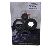MOTORCYCLE ENGINE OIL SEAL KIT RS100