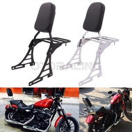 For Harley Sportster XL Iron 883 1200 XL883C R XL1200R C XLH883 2004-2014 Motorcycle Backrest Sissy 