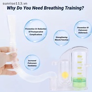 SR Beauty Incentive Spirometer 5000ML Volume Measurement With Flow Rate Indicator Deep Breathing Tra