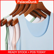 M-4XL Women's Traceless Ice Silk Vest Quick-Dry cool singlet Sleeveless-Tshirt