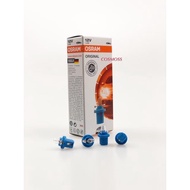 10PCS x OSRAM BULB METER DASH BX8.5D 2721MFX T5 lamp with holder BLUE TUNING auto car light